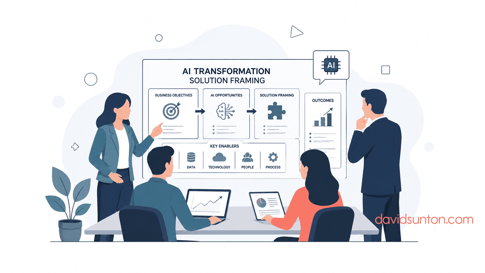 AI Transformation Needs Solution Framing And Change Management